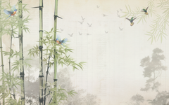 Mist in the Bamboo Grove