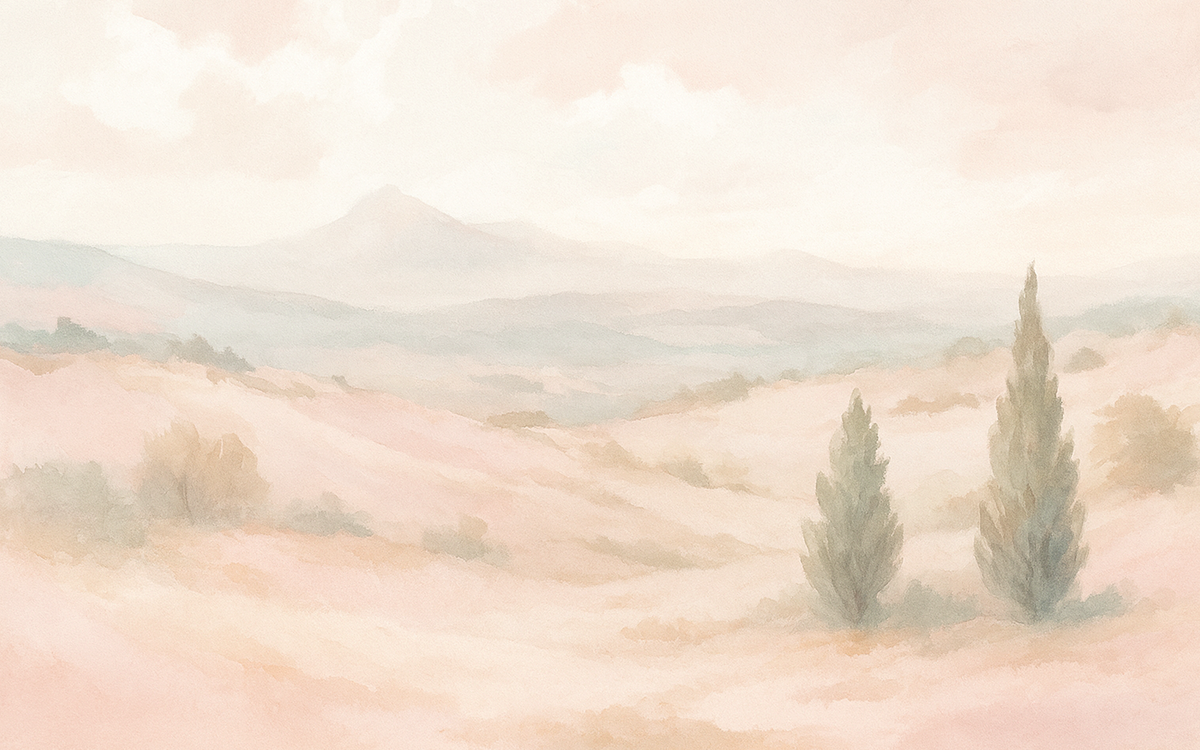 Misty Ochre  Valley